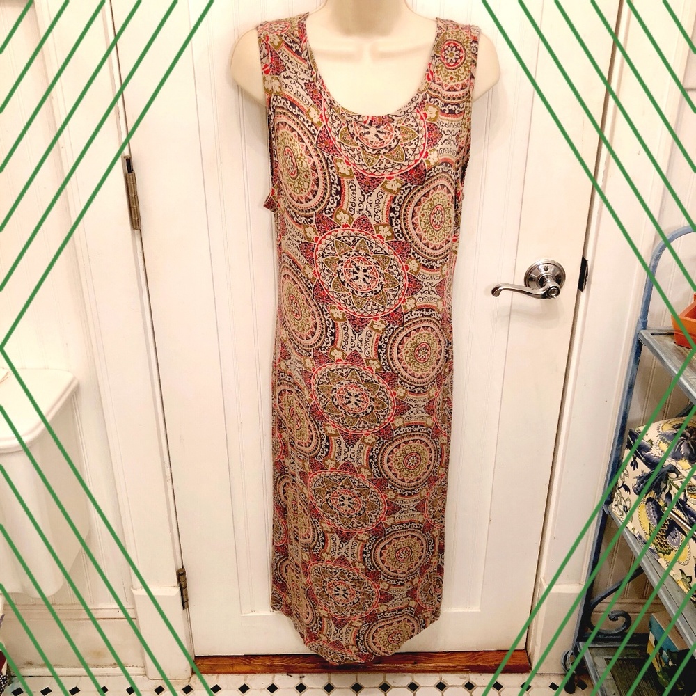EUC Free People Multicolor Formfitting Dress